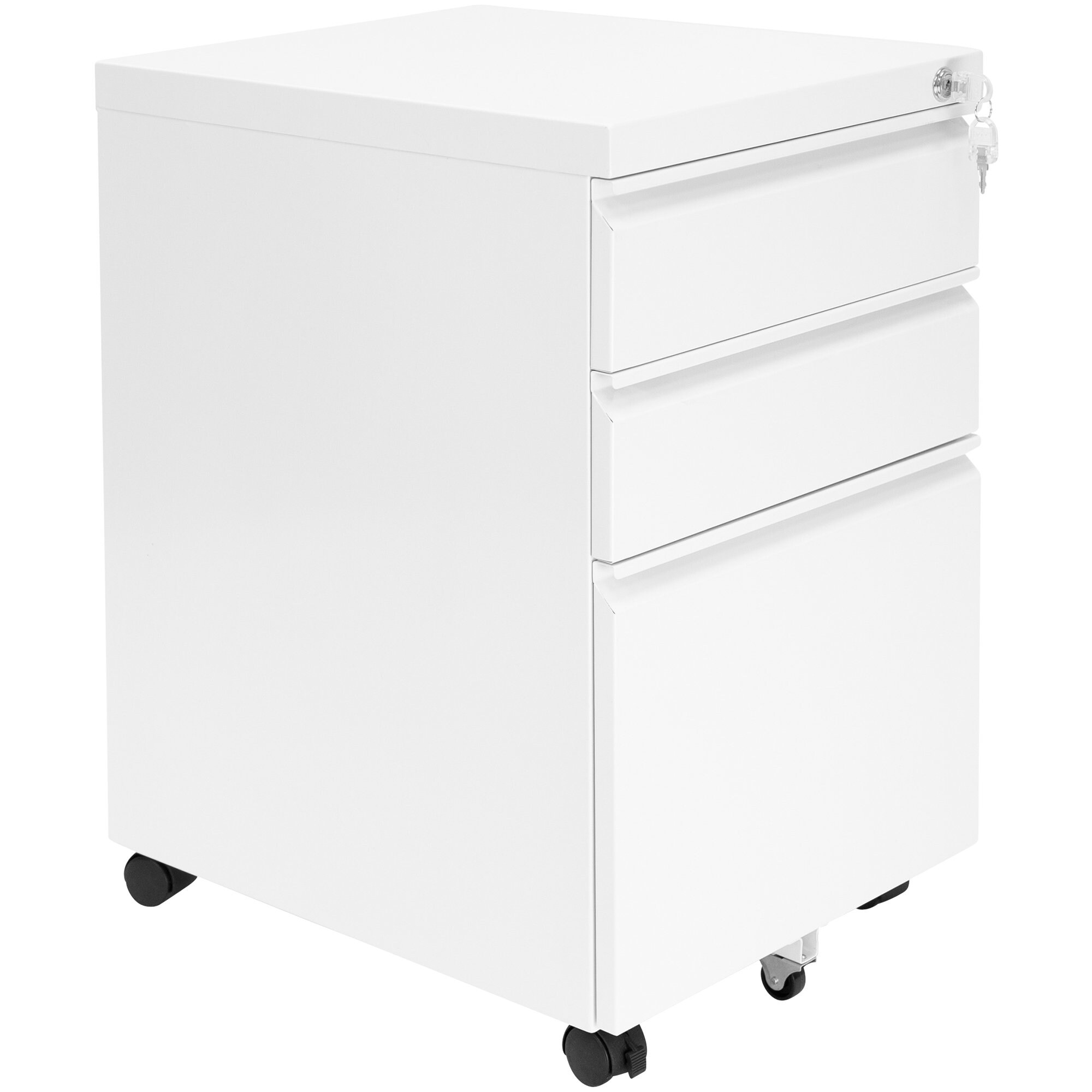 3 drawer online desk cabinet